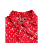 Louis Vuitton Supreme Red Monogram Chore Jacket 1/1 - Morely TrendsLouis Vuitton Type here:)