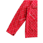 Louis Vuitton Supreme Red Monogram Chore Jacket 1/1 - Morely TrendsLouis Vuitton Type here:)