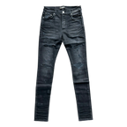 Amiri Aged Black Thrasher Plus Jeans