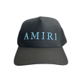 Amiri Black & Blue Logo Trucker Hat - Morely TrendsAmiri Type here:)