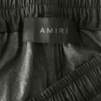 Amiri Black & Gold Resort Club Logo Shorts - Morely TrendsAmiri Type here:)