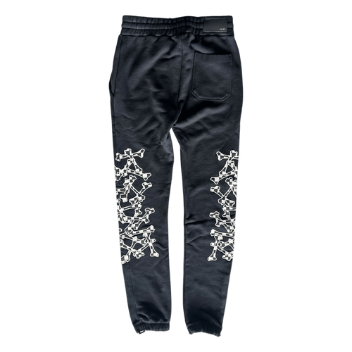 Amiri Black & White Checkered Bones Sweatpants - Morely TrendsAmiri Type here:)