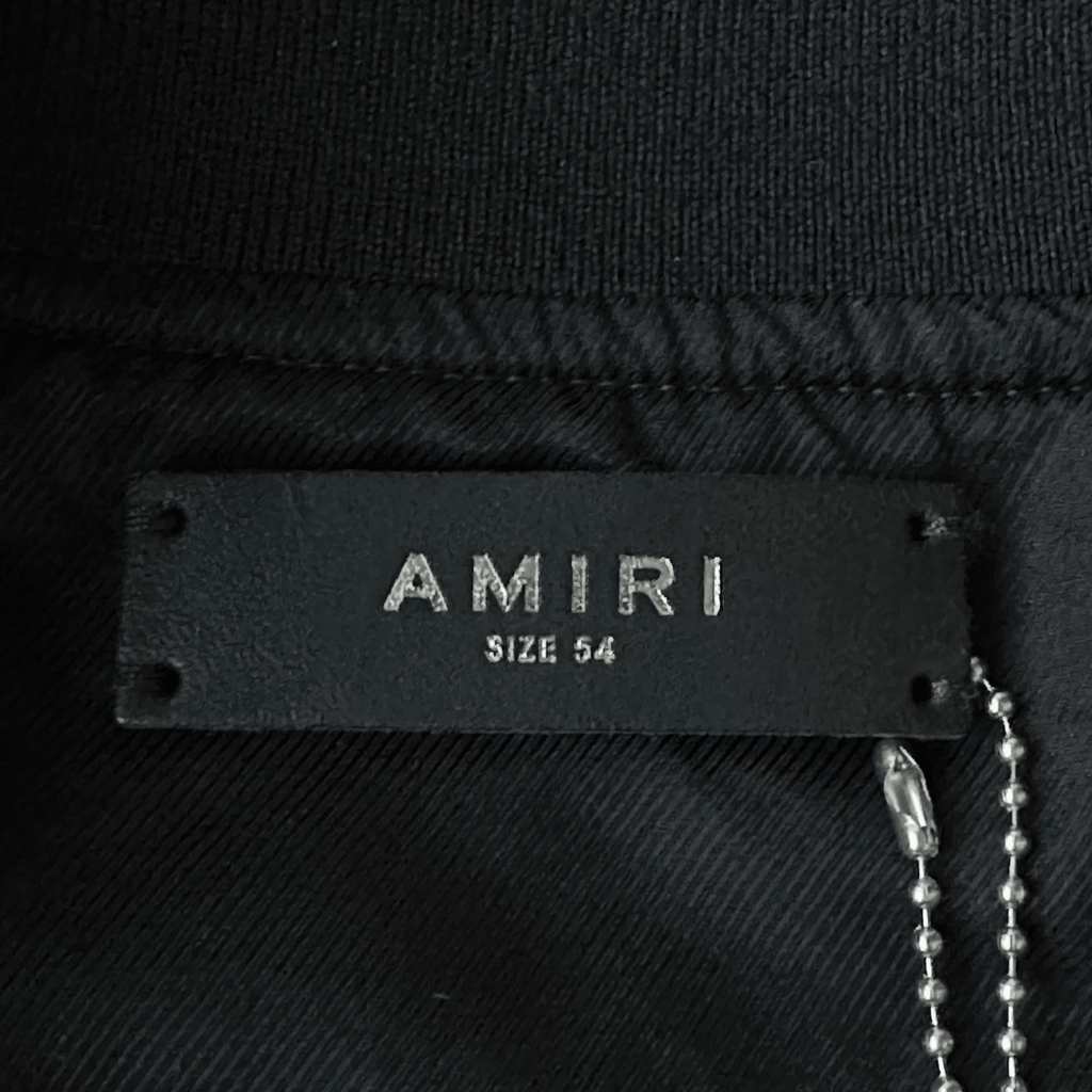 Amiri Black & White Imagination Varsity Jacket - Morely TrendsAmiri Type here:)