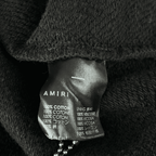 Amiri Black & White MA Core Logo Zip Up Hoodie - Morely TrendsAmiri Type here:)