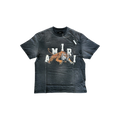 Amiri Black & White Tiger Logo T-Shirt