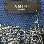 Amiri Blue & White Bandana Basketball MA Logo Shorts - Morely TrendsAmiri Type here:)