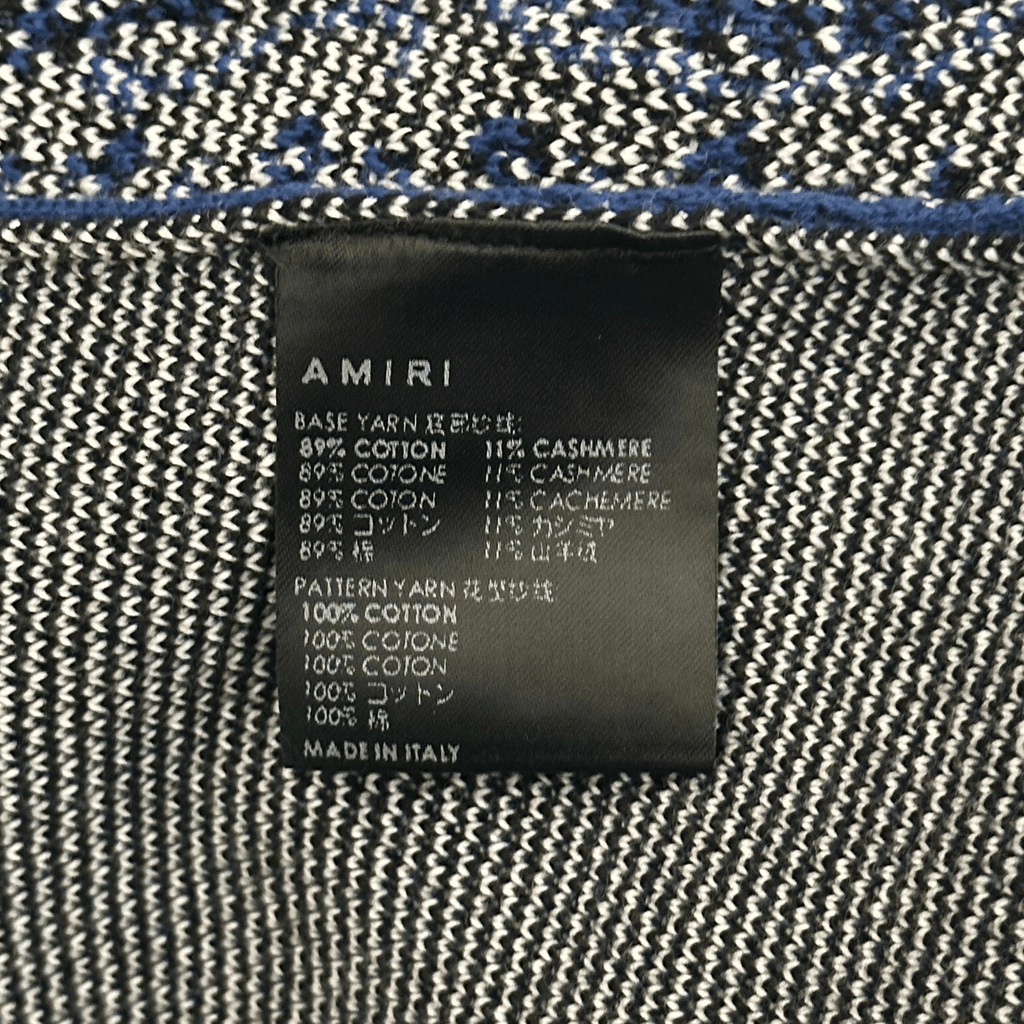 Amiri Blue & White Bandana Basketball MA Logo Shorts - Morely TrendsAmiri Type here:)