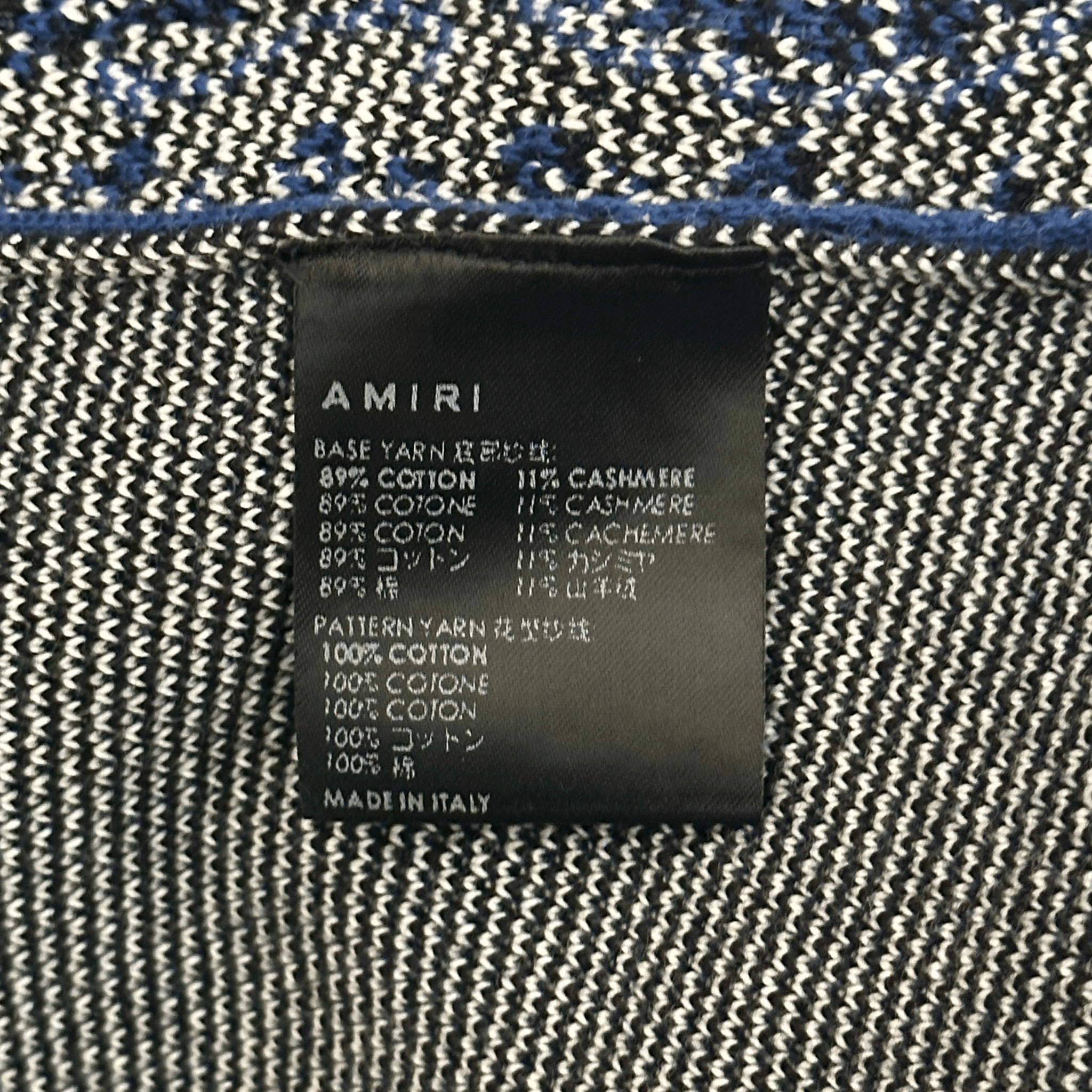 Amiri Blue & White Bandana Basketball MA Logo Shorts - Morely TrendsAmiri Type here:)
