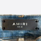 Amiri Clay Indigo Quilted Patch Jeans - Morely TrendsAmiri Type here:)