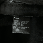 Amiri Faded Black Baroque Varsity Logo Jeans - Morely TrendsAmiri Type here:)