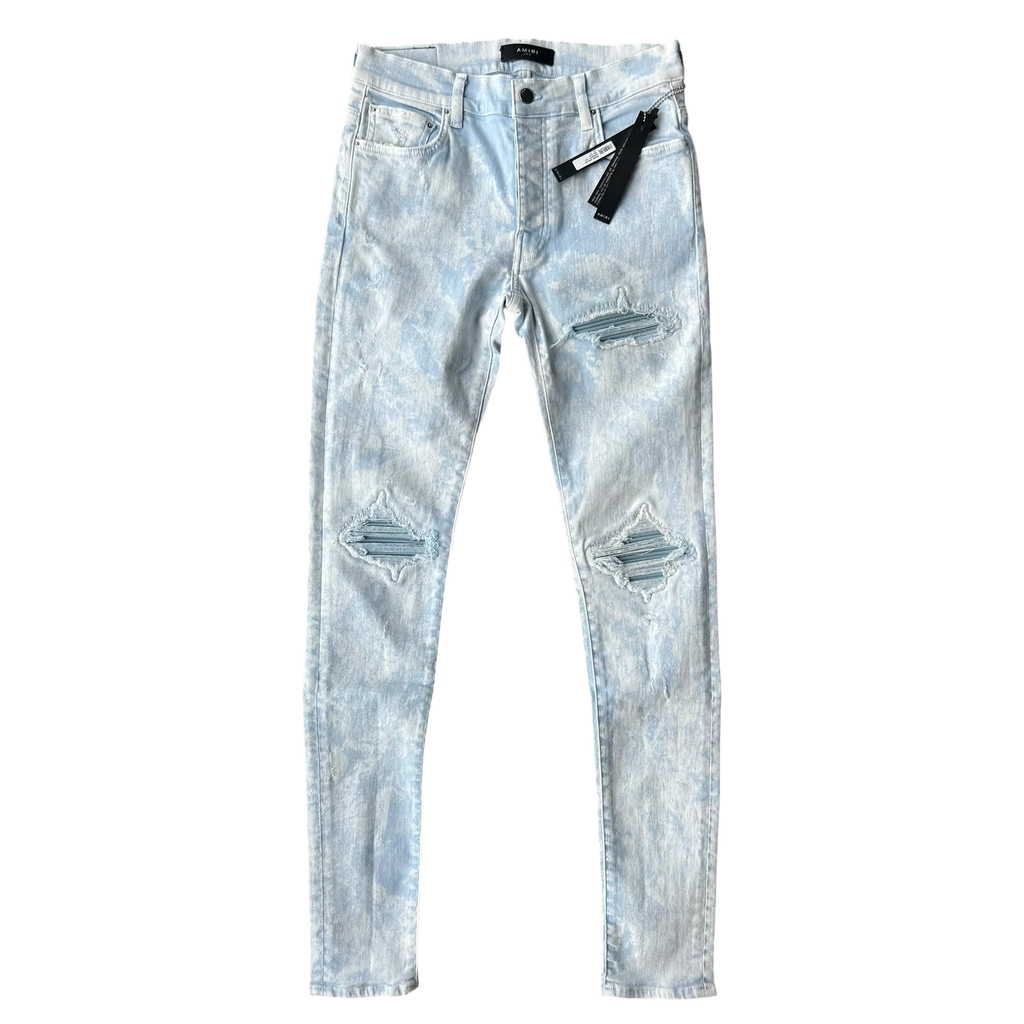 Amiri Mineral Wash Blue Patch MX1 Jeans