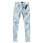 Amiri Mineral Wash Blue Patch MX1 Jeans