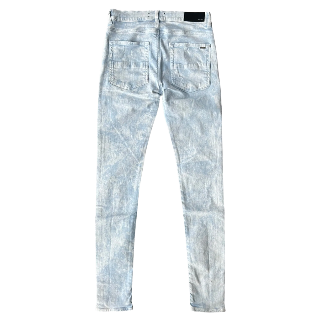 Amiri Mineral Wash Blue Patch MX1 Jeans