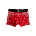 Amiri Red & White Bandana MA Logo Boxershorts