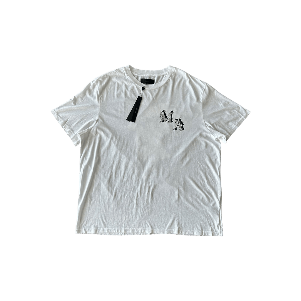 Amiri White & Black MA Angel Logo T-Shirt - Morely TrendsAmiri Type here:)
