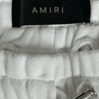 Amiri White Floral Logo Shorts - Morely TrendsAmiri Type here:)