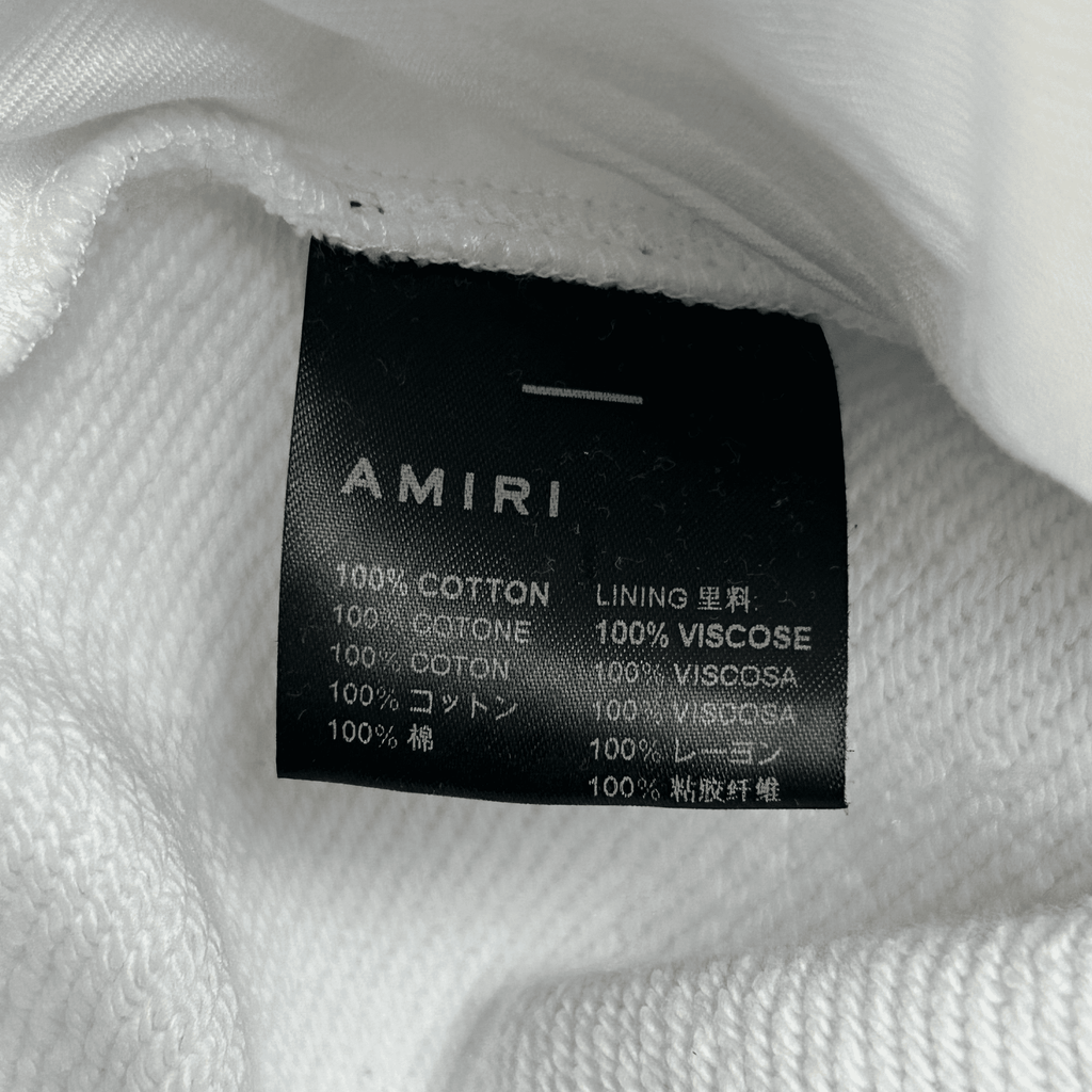 Amiri White Floral Logo Shorts - Morely TrendsAmiri Type here:)