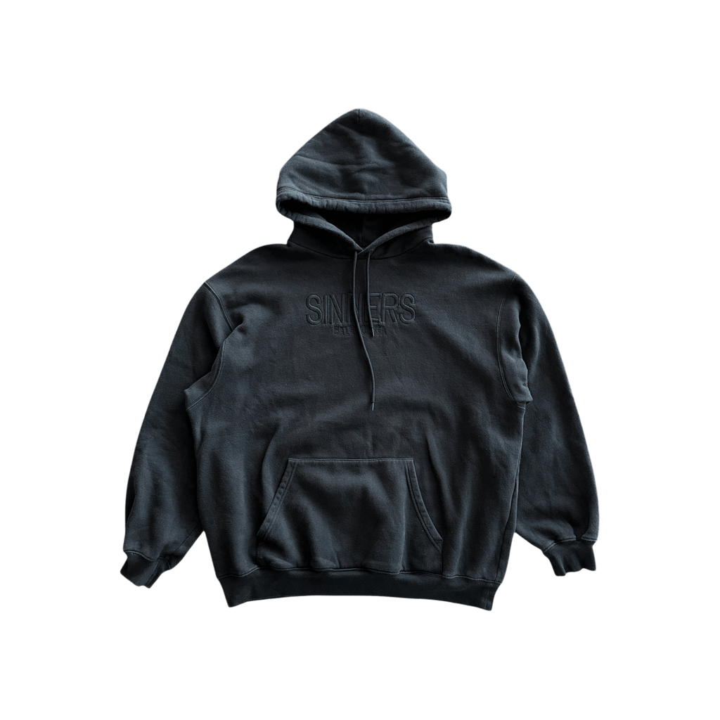 Balenciaga Black Sinners Embroidered Hoodie - Morely TrendsBalenciaga Type here:)