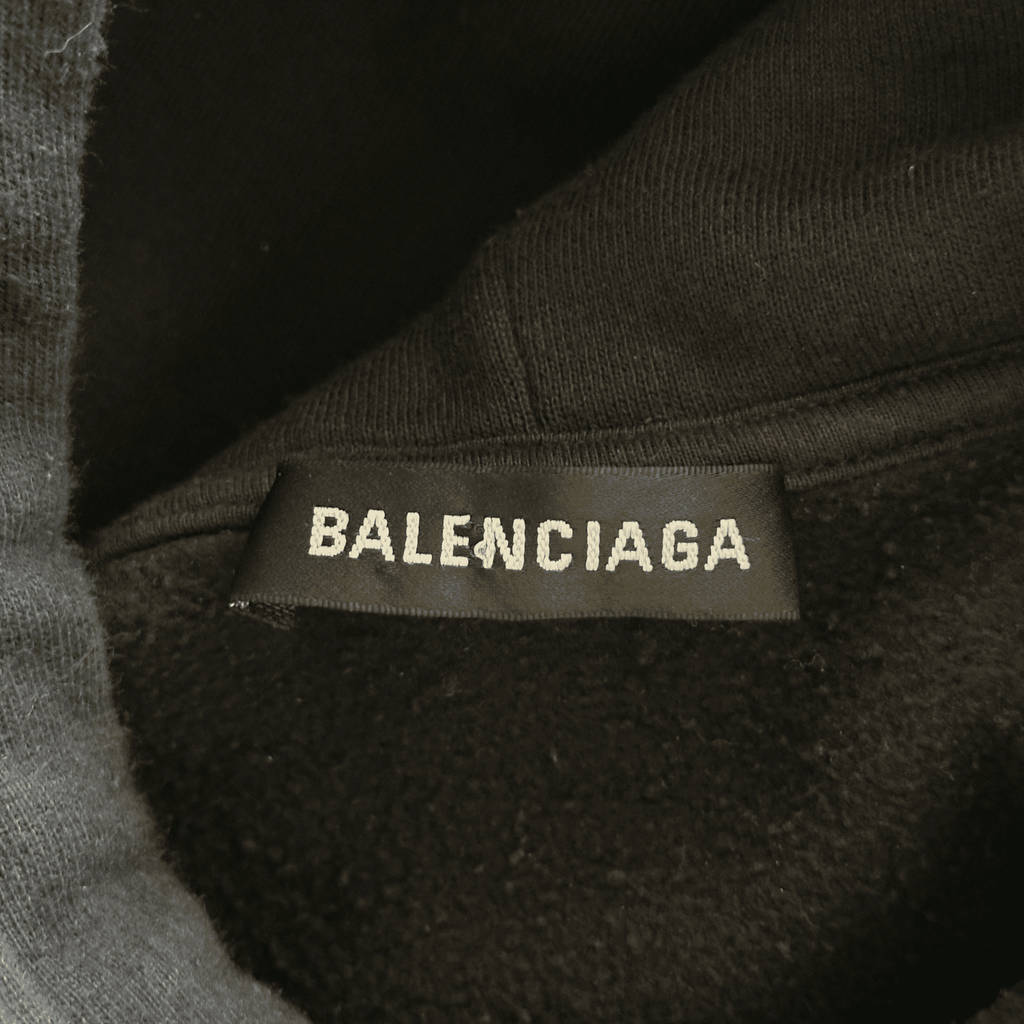 Balenciaga Black Sinners Embroidered Hoodie - Morely TrendsBalenciaga Type here:)