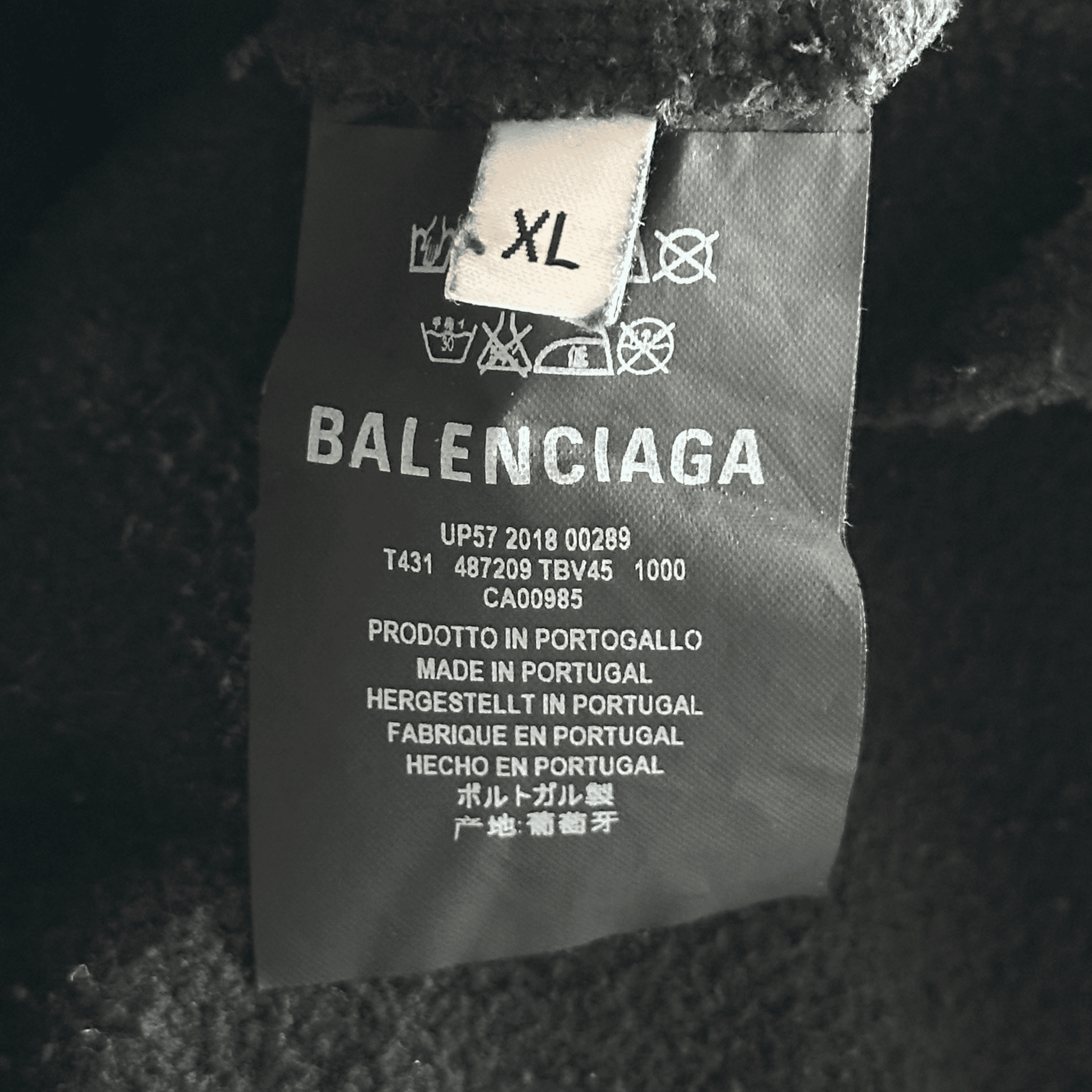 Balenciaga Black Sinners Embroidered Hoodie - Morely TrendsBalenciaga Type here:)