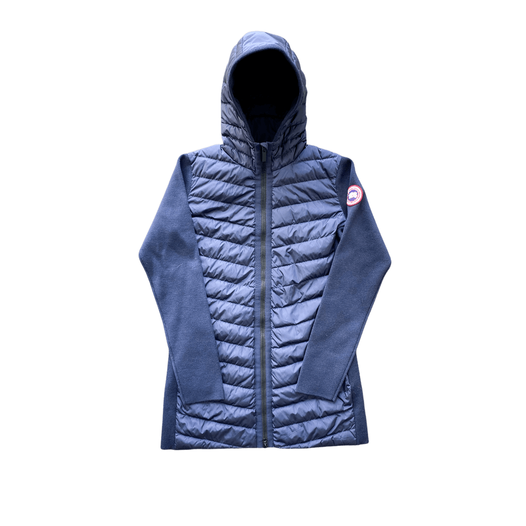 Canada Goose Navy Hybridge Knit Women's Jacket - Morely TrendsCanada Goose Type here:)