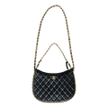 Chanel Black Quilted Lambskin Small Hobo Bag - Morely TrendsChanel Type here:)