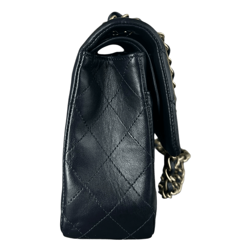 Chanel Navy Blue Lambskin Quilted Medium Flap Bag - Morely TrendsChanel Type here:)