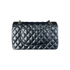 Chanel Navy Blue Lambskin Quilted Medium Flap Bag - Morely TrendsChanel Type here:)