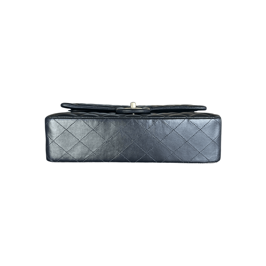 Chanel Navy Blue Lambskin Quilted Medium Flap Bag - Morely TrendsChanel Type here:)
