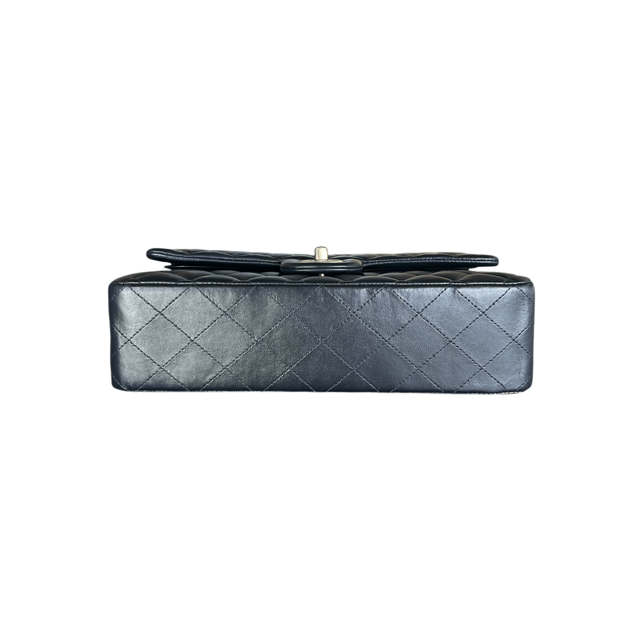 Chanel Navy Blue Lambskin Quilted Medium Flap Bag - Morely TrendsChanel Type here:)