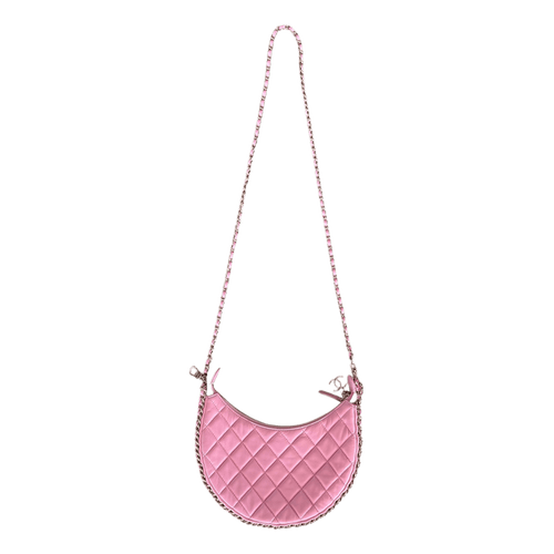 Chanel Pink Quilted Lambskin Small Hobo Bag - Morely TrendsChanel Type here:)