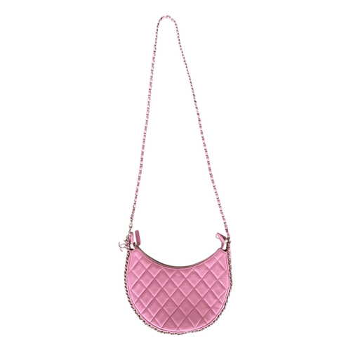 Chanel Pink Quilted Lambskin Small Hobo Bag - Morely TrendsChanel Type here:)