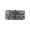 Chanel Silver Python Clutch on Chain Bag - Morely TrendsChanel Type here:)