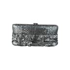 Chanel Silver Python Clutch on Chain Bag - Morely TrendsChanel Type here:)