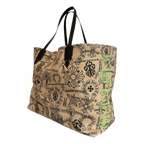 Chrome Hearts Beige & Black Miami Exclusive Stencil Beach Tote Bag - Morely TrendsChrome Hearts Type here:)