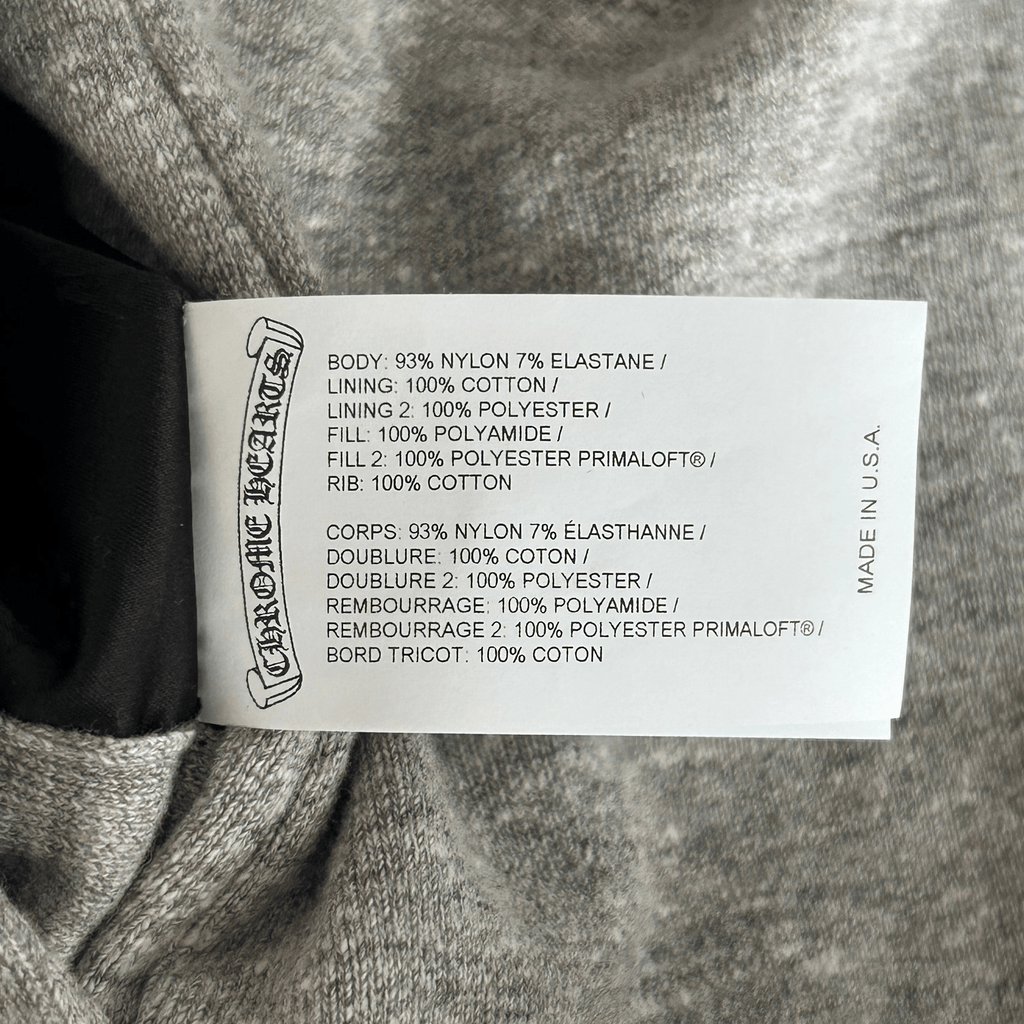 Chrome Hearts Black & Grey Jacquard Reversible Jacket - Morely TrendsChrome Hearts Type here:)