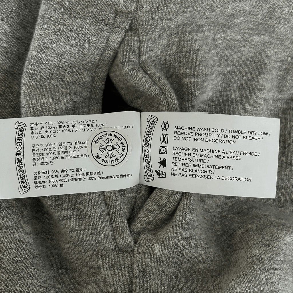 Chrome Hearts Black & Grey Jacquard Reversible Jacket - Morely TrendsChrome Hearts Type here:)