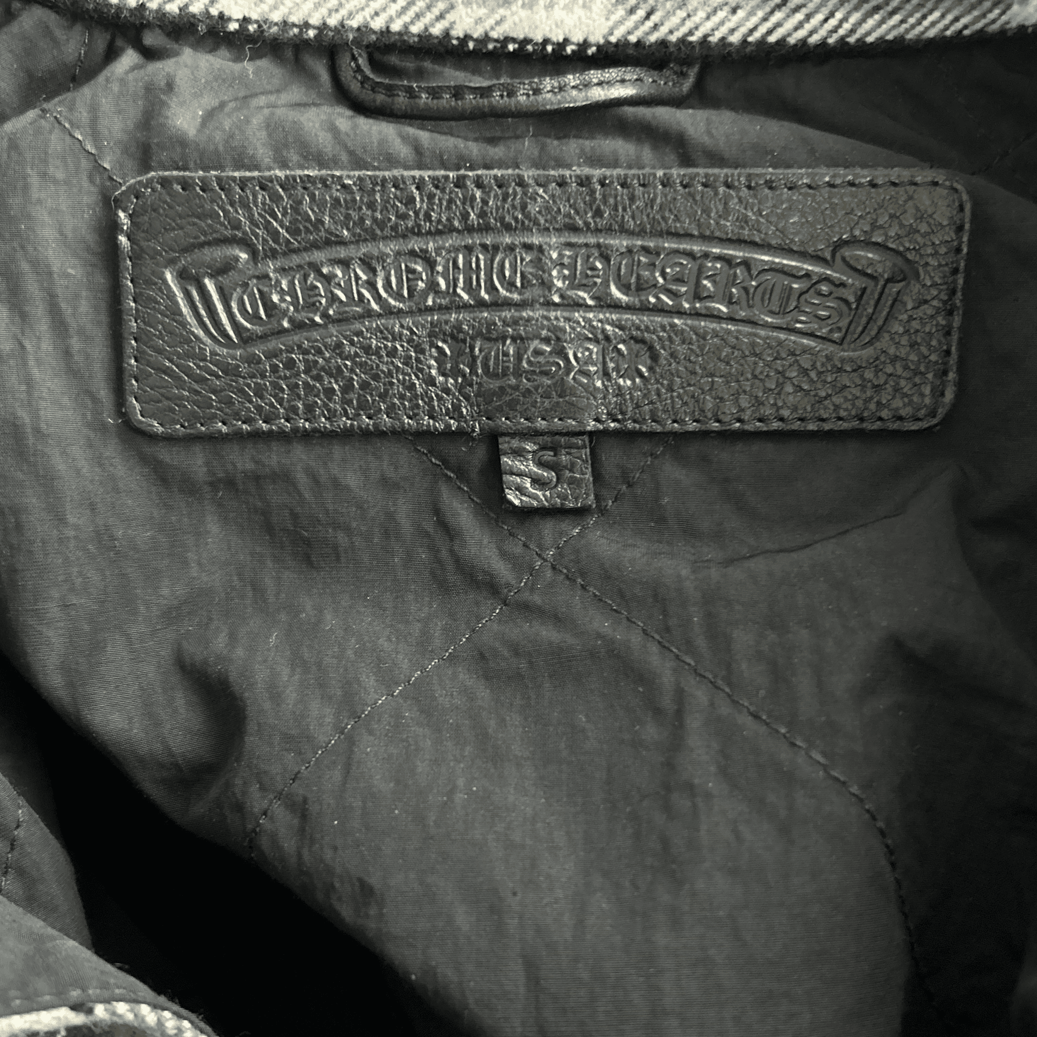 Chrome Hearts Black & Grey Plaid Jacket - Morely TrendsChrome Hearts Type here:)