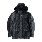 Chrome Hearts Black Leather Fleur Parka Jacket - Morely TrendsChrome Hearts Type here:)