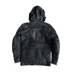 Chrome Hearts Black Leather Fleur Parka Jacket - Morely TrendsChrome Hearts Type here:)