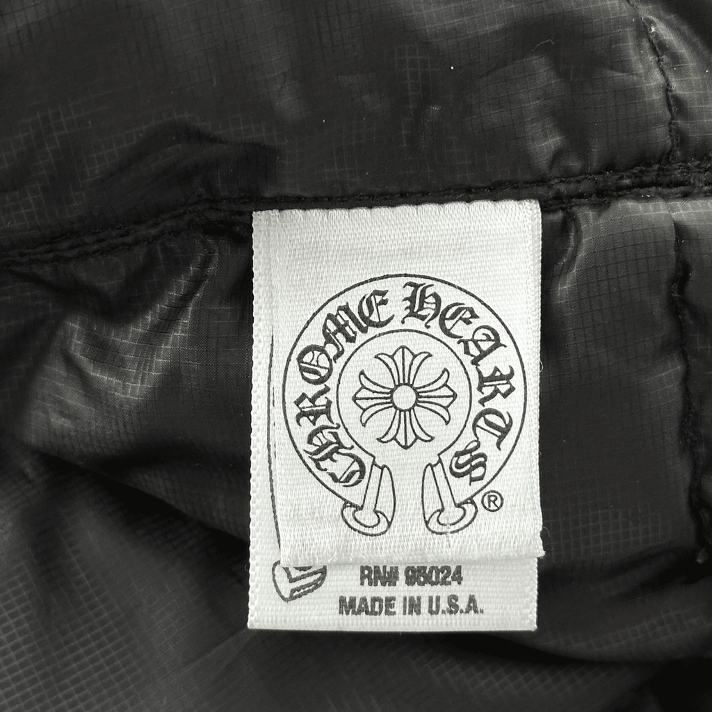 Chrome Hearts Black Leather Fleur Parka Jacket - Morely TrendsChrome Hearts Type here:)