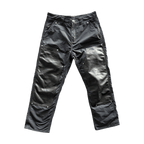 Chrome Hearts Black Nylon & Leather Carpenter Pants - Morely TrendsChrome Hearts Type here:)