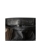 Chrome Hearts Black Nylon & Leather Carpenter Pants - Morely TrendsChrome Hearts Type here:)