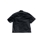 Chrome Hearts Black Nylon & Leather Zip Up Shirt - Morely TrendsChrome Hearts Type here:)