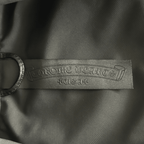 Chrome Hearts Black Nylon & Leather Zip Up Shirt - Morely TrendsChrome Hearts Type here:)