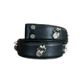 Chrome Hearts Black & Silver Rolling Stones Tongue Belt Strap - Morely TrendsChrome Hearts Type here:)