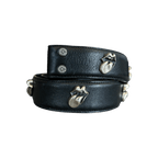 Chrome Hearts Black & Silver Rolling Stones Tongue Belt Strap - Morely TrendsChrome Hearts Type here:)