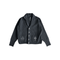Chrome Hearts Black Triple Cross Patch Cashmere Cardigan - Morely TrendsChrome Hearts Type here:)