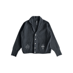 Chrome Hearts Black Triple Cross Patch Cashmere Cardigan - Morely TrendsChrome Hearts Type here:)