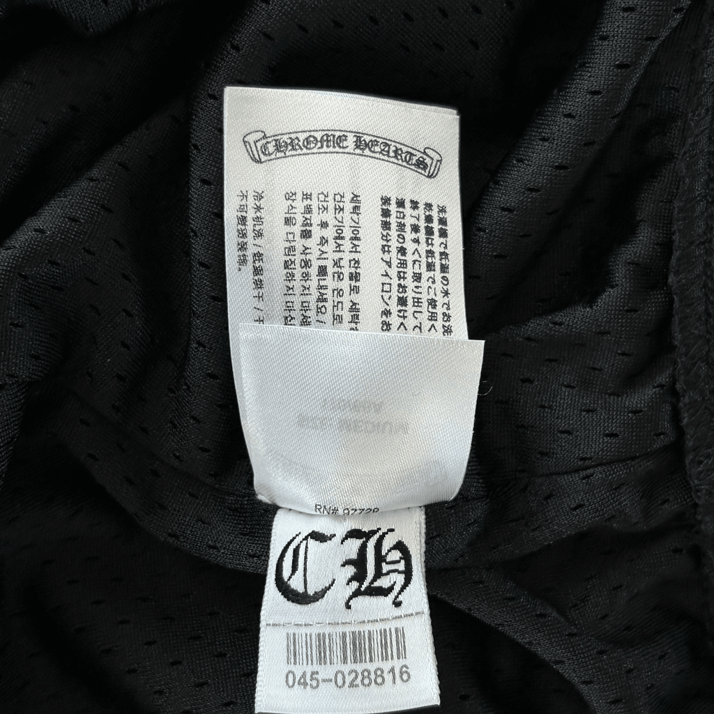 Chrome Hearts Black & White Logo Mesh Women's Shorts - Morely TrendsChrome Hearts Type here:)